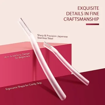 SINAHET Dermaplane Razor: 6 Count Facial Hair Removal