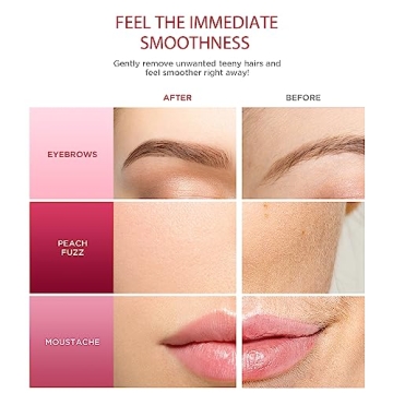 SINAHET Dermaplane Razor: 6 Count Facial Hair Removal