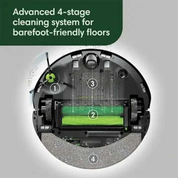 iRobot Roomba Combo 10 Max Robot Vacuum and Mop with AutoWash Dock
