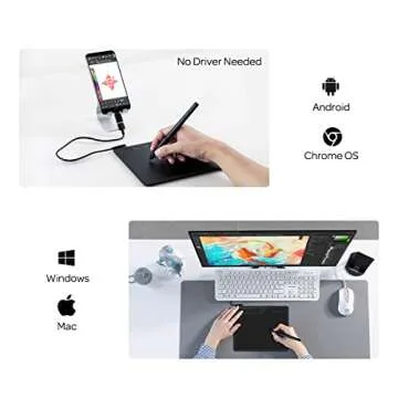GAOMON S620 Drawing Tablet for Digital Art & Gaming