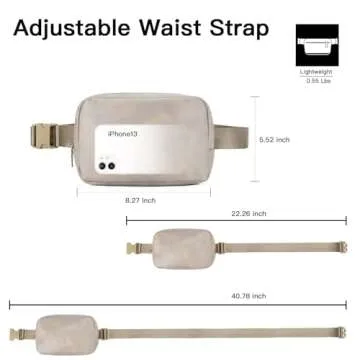 Telena Leather Belt Bag for Women Stylish Fanny Pack