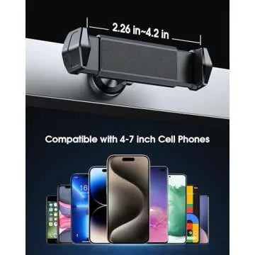 NIYEVN Gym Magnetic Phone Holder, 360° Rotatable Magnet Phone Holder for Gym Workout-Record, [N55 Super Magnet] Magnetic Cell Phone Holder for All 4-7 Inch Smartphones, Great Gym Accessory