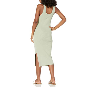 Yasmin Side Slit Midi Tank Dress for Effortless Style
