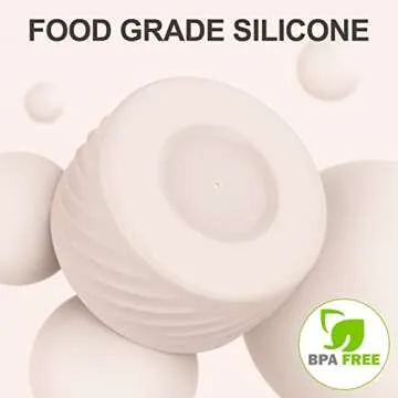 Affute Protective Silicone Boot for Stanley Quencher H2.0 40 oz & IceFlow Flip 20 oz 30 oz and hydroflask 12-24 oz, Anti-Slip Bottle Bottom Sleeve Cover (Rose Quartz)