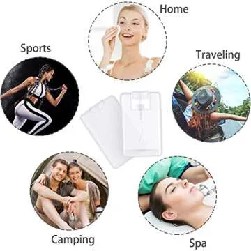 Portable Refillable Spray Bottles for Travel and Everyday Use