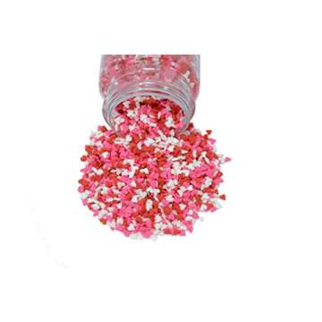 Mystic Sprinkles Valentine's Day Sprinkle Mixes (Lots of Love Mini Hearts 2.6oz)