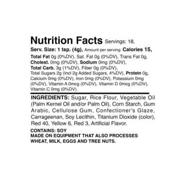 Mystic Sprinkles Valentine's Day Sprinkle Mixes (Lots of Love Mini Hearts 2.6oz)