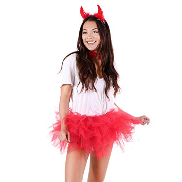 Simplicity Women's 5-Layer Pink Tutu for Fun Events