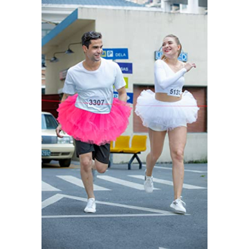 Simplicity Women's 5-Layer Pink Tutu for Fun Events