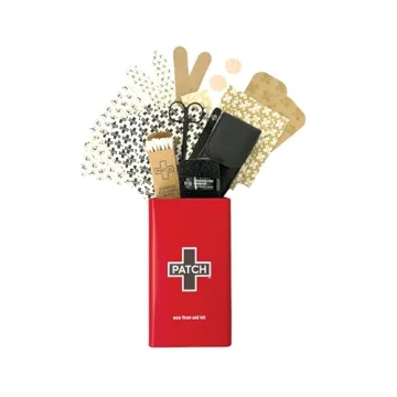 PATCH Eco First Aid Kit - Safe Bamboo Bandages 77ct