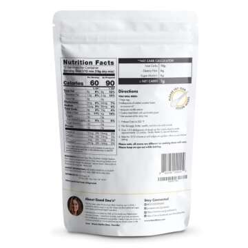 Good Dee's Chocolate Chip Cookie Mix | Keto Baking Mix | Dairy-Free, Soy-Free, IMO-Free, Low Carb Co...