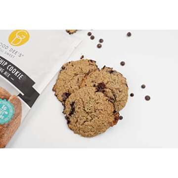 Good Dee's Chocolate Chip Cookie Mix | Keto Baking Mix | Dairy-Free, Soy-Free, IMO-Free, Low Carb Cookie Mix | Diabetic, Atkins & WW Friendly (1g Net Carbs, 12 Servings)