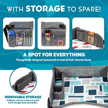 Kenley Kids Travel Tray for Fun Travel Adventures