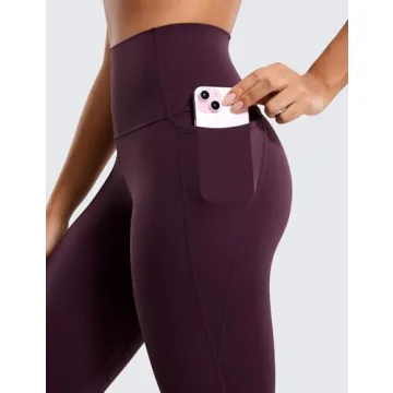 Soft CRZ YOGA Butterluxe Leggings with Pockets - Deep Purple