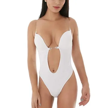 Defitshape Women's Backless Bodysuit for Versatile Style