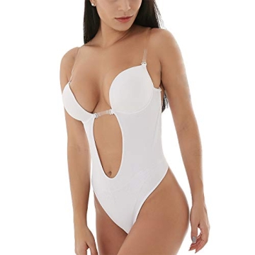 Defitshape Women's Backless Bodysuit for Versatile Style