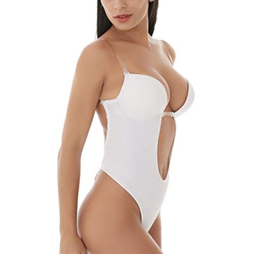 Defitshape Women's Backless Bodysuit for Versatile Style