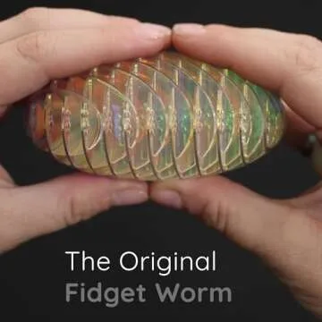 Morf Fidget Worm Toy - Desk Fidgets for Adults - Quiet Morf Worm Fidget Toy Sensory Toys - Fun and Interactive Morf Fidget Toy for Kids - USA Patent Pending Morf Figgy Toys (Unicorn, Small)