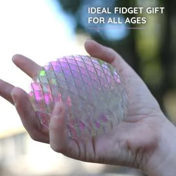Morf Fidget Worm Toy - Desk Fidgets for Adults - Quiet Morf Worm Fidget Toy Sensory Toys - Fun and Interactive Morf Fidget Toy for Kids - USA Patent Pending Morf Figgy Toys (Unicorn, Small)