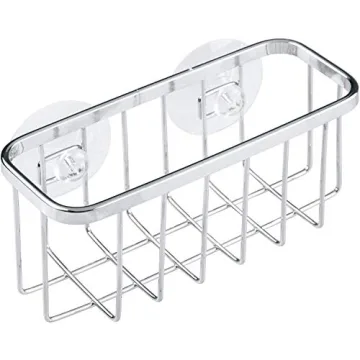 iDesign Gia Kitchen Sink Suction Holder Set of 2