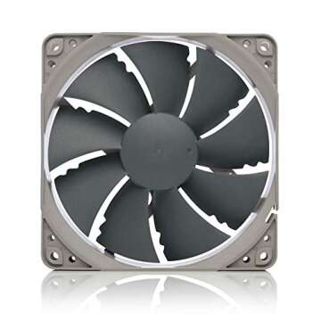 Noctua NF-P12 redux-1700 PWM, High Performance Cooling Fan for Desktop, 4-Pin, 1700 RPM (120mm, Grey...