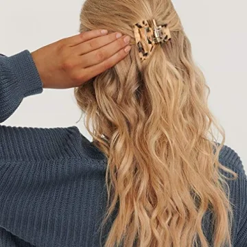 Tortoise Shell Ponytail Cuffs Leopard French Hair Bands