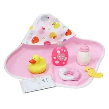 JC Toys La Newborn Deluxe Bathtub Gift Set for Kids