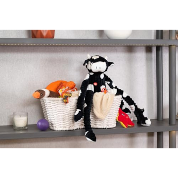 OtterPets Handmade Dog Toy Basket for Stylish Storage