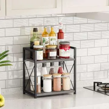 Giikin 2-Tier Countertop Organizer for Kitchen & Office