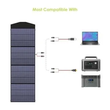 ALLPOWERS 200W Portable Solar Panel for Versatile Use
