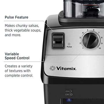 Vitamix 5300 Blender, Red (Renewed Premium)