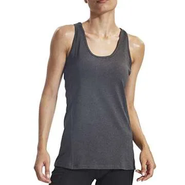 Neleus Workout Racerback Tank Tops for Women - 3 Pack
