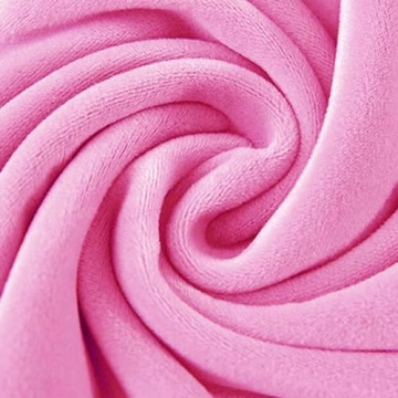 Dewfig Full Length Mirror, 63" x 24"Irregular Wavy Mirror, Large Floor Length Mirror Wall Mounted, Standing Wavy Mirror with Flannel Wrapped Wooden Frame for Bedroom/Living Room, Hot Pink