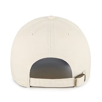 New York Yankees Ballpark Dad Hat Natural Beige Adjustable