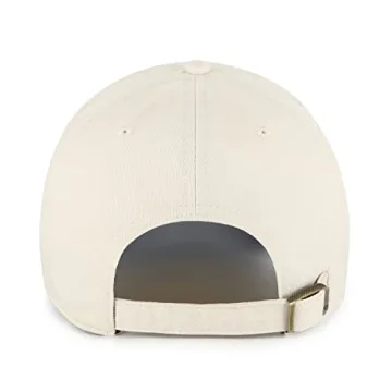 New York Yankees Ballpark Dad Hat Natural Beige Adjustable