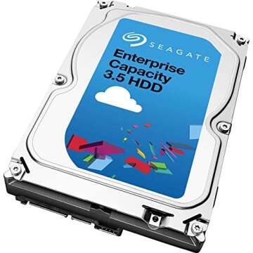 Seagate (Old Model) Seagate Exos 12TB Internal Hard Drive Enterprise HDD – 3.5 Inch 6Gb/s 7200 RPM...