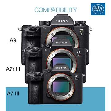 BM Premium 2 Pack of NP-FZ100 Batteries and Dual Bay Charger for Sony Alpha 1, FX3, a7C, a7S III, a6600, a7R IV, A7RIII, A7R3, a7 III, a7 IV, Sony Alpha A9, Alpha a9 II, Alpha 9R, A9R, Alpha 9S Camera