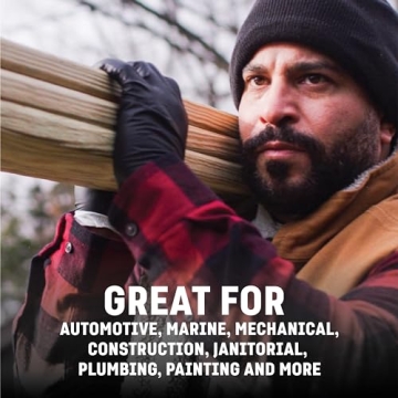 Premium Heavy Duty Nitrile Gloves Chemical Resistant Protection