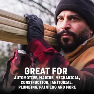 Premium Heavy Duty Nitrile Gloves Chemical Resistant Protection