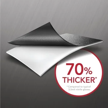 Premium Heavy Duty Nitrile Gloves Chemical Resistant Protection