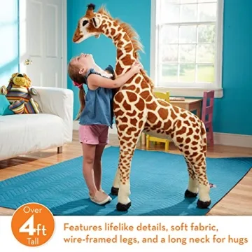 Melissa & Doug Giant Giraffe Lifelike Stuffed Animal