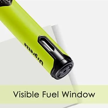 Urgrette 4 Pack Spring Colors Torch Lighter, 6-inch Refillable Pen Lighter Jet Flame Butane Lighter for Grill BBQ Candlek Camping (Gas Not Included)