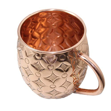 Designer Copper Moscow Mule Mugs Set of 2 Handmade