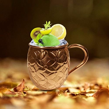 Designer Copper Moscow Mule Mugs Set of 2 Handmade