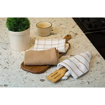 LANE LINEN Kitchen Towels Set - Premium Cotton & Quick Drying