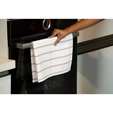LANE LINEN Kitchen Towels Set - Premium Cotton & Quick Drying