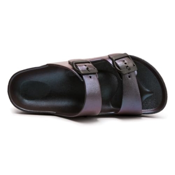 FUNKYMONKEY Women’s Adjustable Comfort Slides - Summer Style