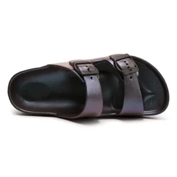 FUNKYMONKEY Women’s Adjustable Comfort Slides - Summer Style
