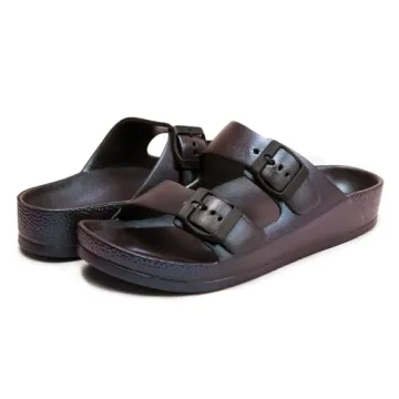 FUNKYMONKEY Women’s Adjustable Comfort Slides - Summer Style