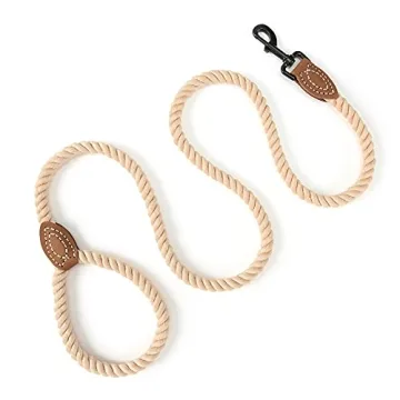 Mile High Life Dog Leash Elegant Braided Cotton 48 Inches